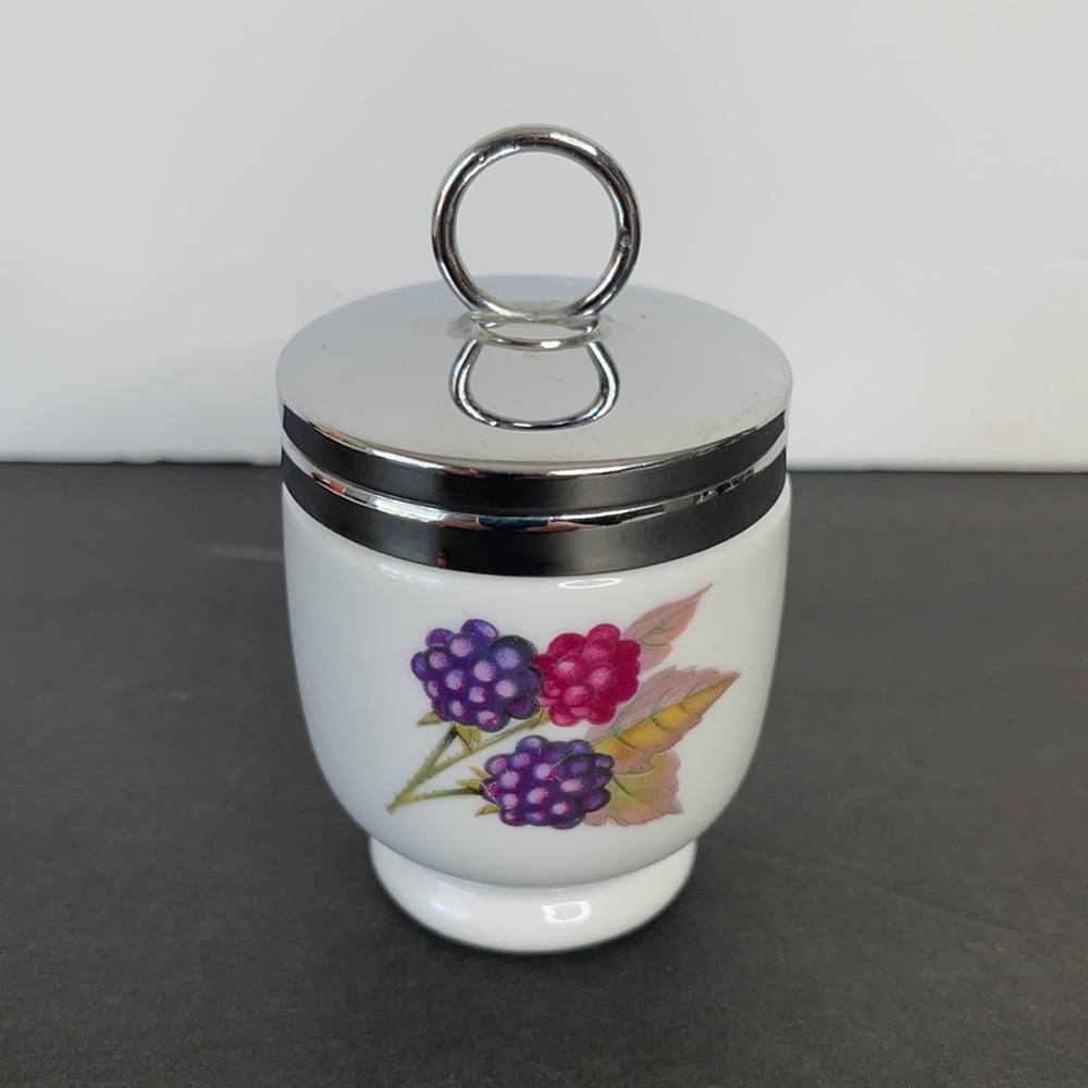 Antique Royal Worcester Egg Coddler Porcelain